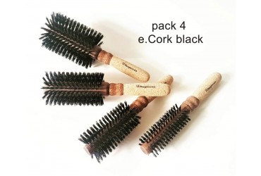 Pack e.Cork black 4 cepillos