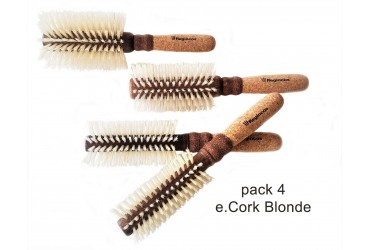 Pack e.Cork blonde 4 cepillos